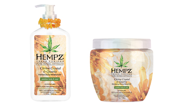 Hempz Beauty launches Hempz Citrine Crystal & Quartz range